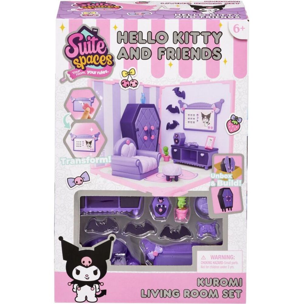 Suite Spaces Hello Kitty & Friends Kuromi Living Room  COLLECTIBLES